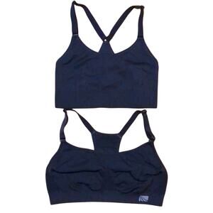 LOT of 2 WOMEN'S SPORTS BRAS Fitness Yoga Running Gym Workout  SZ M Razorback